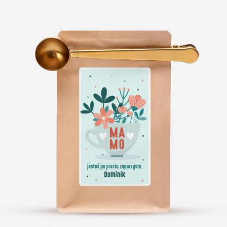 Personalizowana kawa na prezent + miarka DLA MAMY