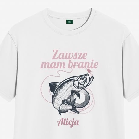Personalizowana koszulka damska PREZENT DLA WDKUJCEJ KOBIETY - XL koszulka wdkarza prezent dla wdkarza