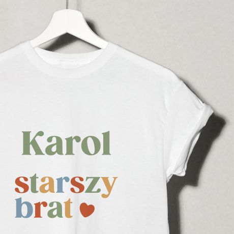 Personalizowana KOSZULKA STARSZEGO BRATA