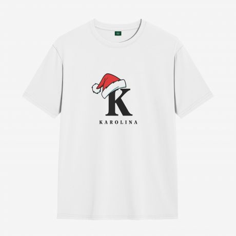 Personalizowana koszulka witeczna damska - S