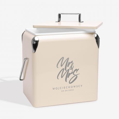 Personalizowana lodwka turystyczna MR & MRS prezent na lub