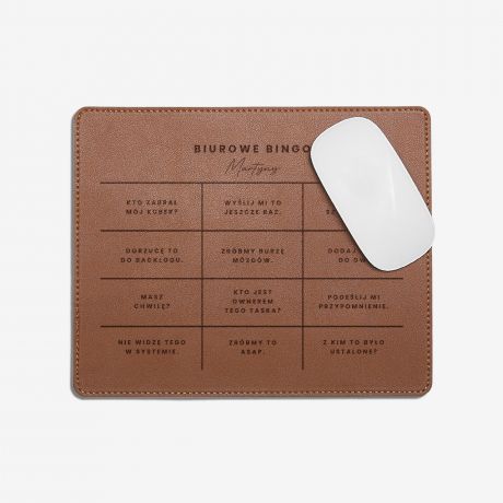 Personalizowana podk�adka pod mysz BINGO prezent do biura