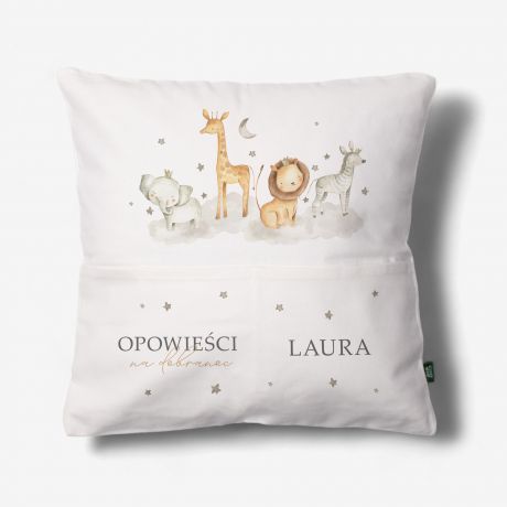 Personalizowana poduszka NA DOBRANOC dla dziecka
