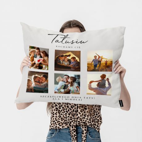 Personalizowana poduszka na Dzie Taty KOLA
