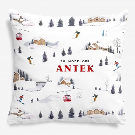 Personalizowana poduszka na prezent DLA NARCIARZA poduszka z nadrukiem poduszka z napisem poduszka personalizowana