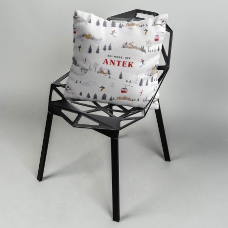 Personalizowana poduszka na prezent DLA NARCIARZA poduszka z nadrukiem poduszka z napisem poduszka personalizowana
