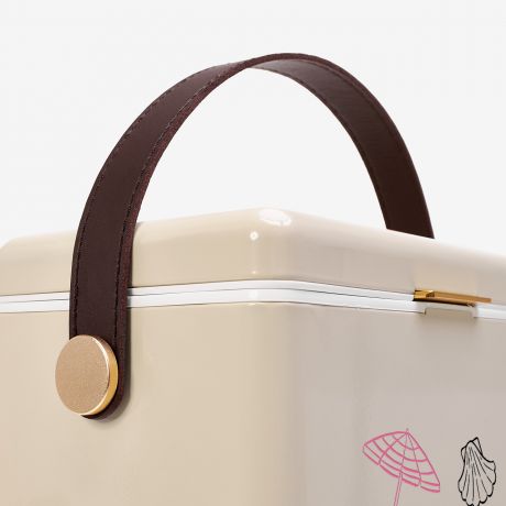 Personalizowana przenona lodwka na pla PREZENT DLA PLAOWICZKI stylowy prezent dla plaowiczki