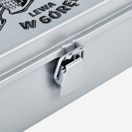Personalizowana skrzynka LEWA W GR prezent dla motocyklisty