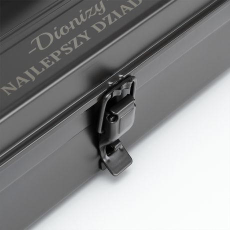 Personalizowana skrzynka na narzdzia DLA DZIADKA prezent dla dziadka skrzynka z grawerem