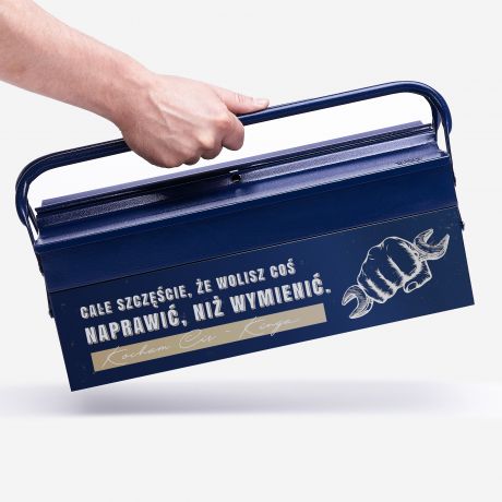Personalizowana skrzynka na narzdzia PREZENT OD ONY DLA MʯA