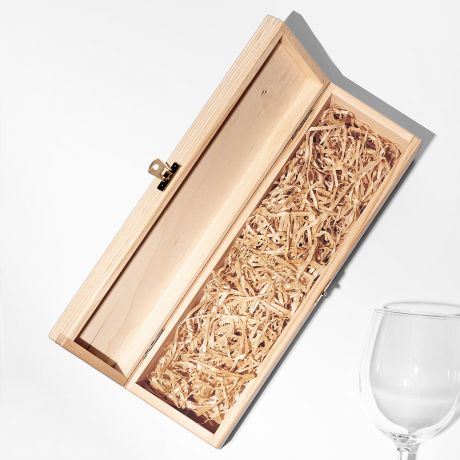 Personalizowana skrzynka na wino TWJ TEKST