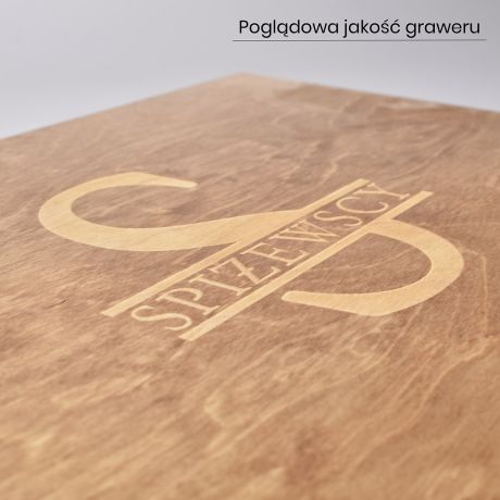 Personalizowana skrzynka na zdjcia DLA DZIADKW
