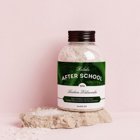 Personalizowana sl do kpieli AFTER SCHOOL prezent dla nauczycielki angielskiego prezent dla anglisty