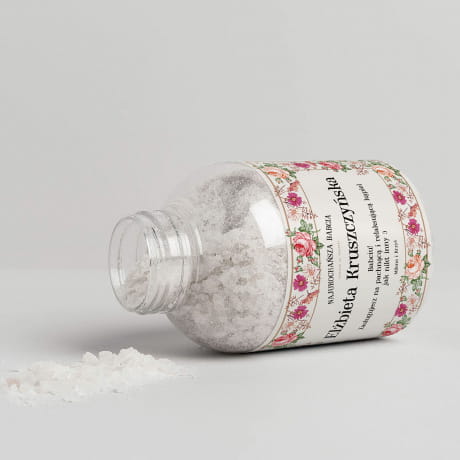 Personalizowana sól do kąpieli NAJLEPSZA BABCIA prezent dla babci na imieniny