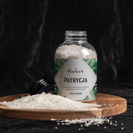 Personalizowana sól do kąpieli PREZENT DLA DRUHNY