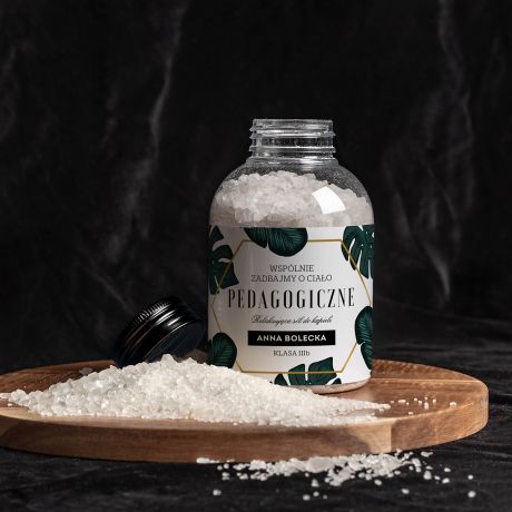 Personalizowana sól do kąpieli UPOMINEK DLA NAUCZYCIELKI