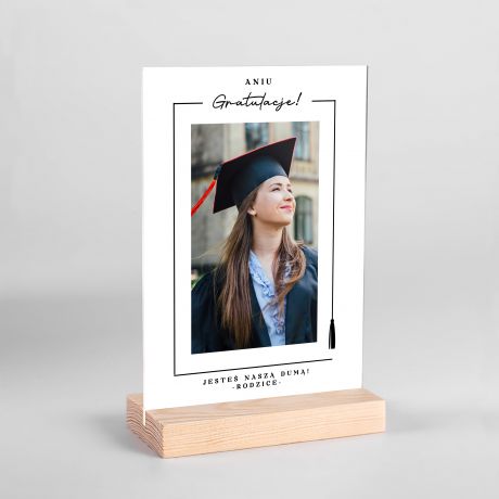 Personalizowana statuetka na ukoczenie studiw