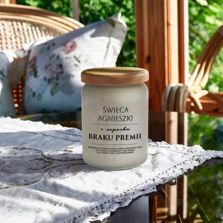 Personalizowana �wieca BRAK PREMII prezent dla kole�anki z pracy prezent dla kole�anki �wieca zapachowa