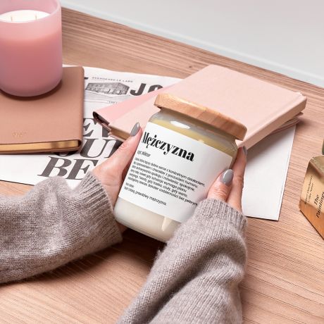 Personalizowana �wieczka DEFINICJA prezent dla m�czyzny