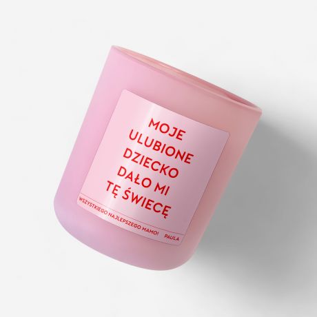 Personalizowana wieczka dla mamy ULUBIONE DZIECKO prezent dla mamy wieczka na dzie mamy prezent na dzie mamy