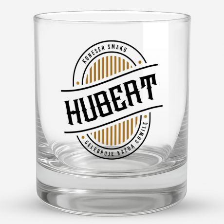 Personalizowana szklanka do whisky Z IMIENIEM