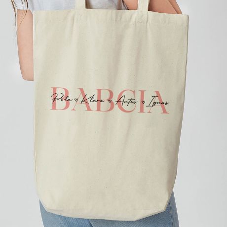Personalizowana torba BABCI prezent od wnuk�w