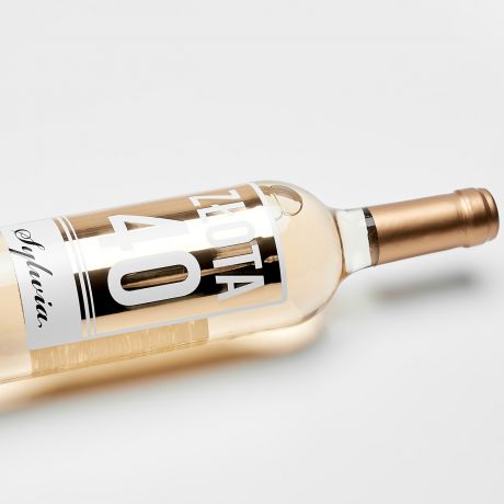 Personalizowane biae wino na 40 urodziny ZOTA 40