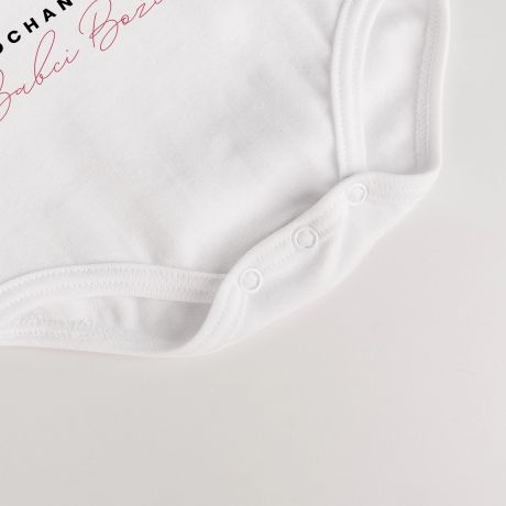 Personalizowane body dla niemowlaka SERCE body personalizowane personalizowane body dla dziecka