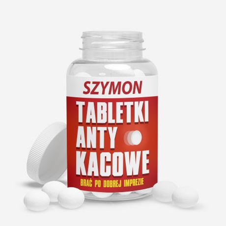 Personalizowane cukierki mitwki ANTYKACOWE prezent dla imprezowicza