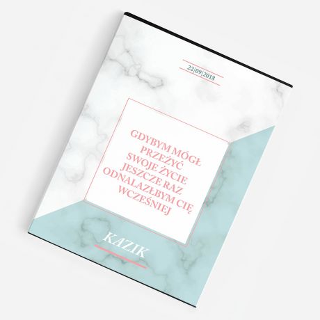 Personalizowane czekoladki belgijskie JESZCZE RAZ romantyczny prezent