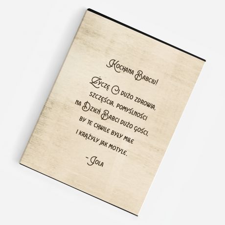 Personalizowane czekoladki dla babci BABCIA ROKU