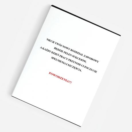 Personalizowane czekoladki DZIENNIK prezent na odejcie z pracy prezent na odejcie z pracy dla koleanki