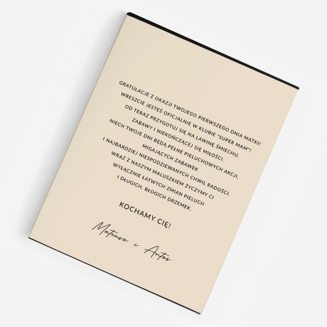 Personalizowane czekoladki KOLA prezent na pierwszy Dzie Matki