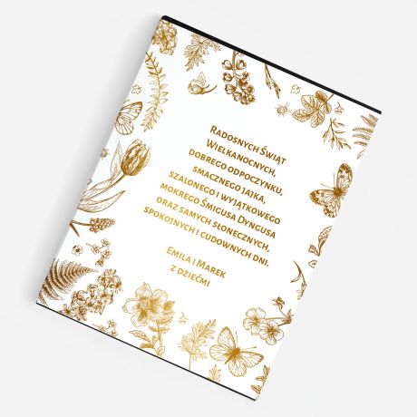 Personalizowane czekoladki na Wielkanoc czekoladki wielkanocne upominek na wielkanoc sodycze na wielkanoc
