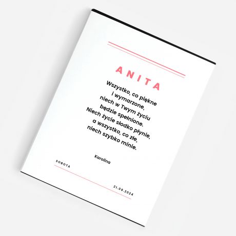 Personalizowane czekoladki urodzinowe JEJ STYL