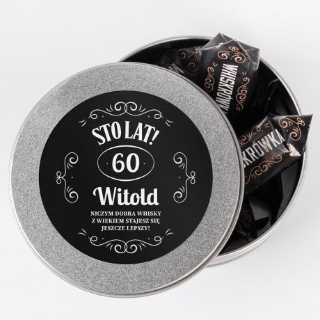 Personalizowane krwki na prezent Z OKAZJI 60 URODZIN