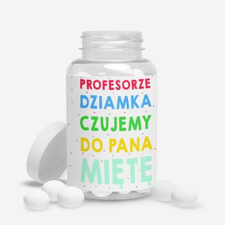 Personalizowane mitwki CZUJEMY MIT drobny upominek dla nauczyciela