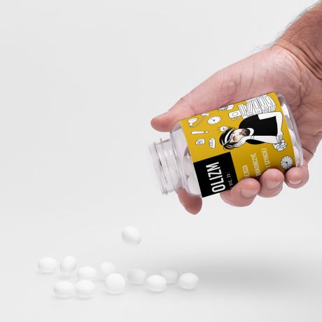 Personalizowane mitwki PREZENT DLA PRACOHOLIKA cukierki mitowe pastylki mitowe prezent dla pracownika