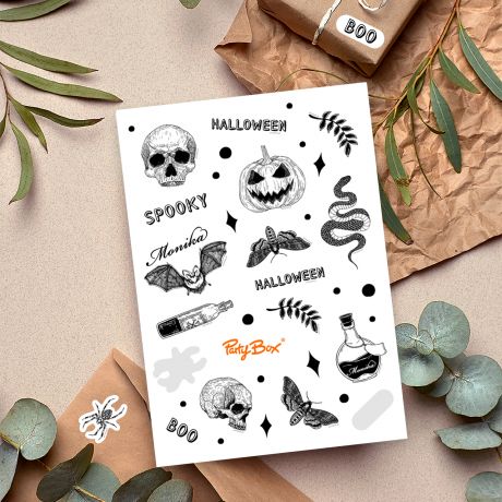 Personalizowane NAKLEJKI NA HALLOWEEN