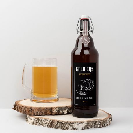 Personalizowane piwo litrowe PREZENT DLA GRNIKA