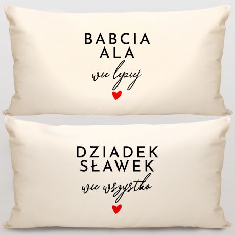Personalizowane poduszki na Dzie� Babci i Dziadka