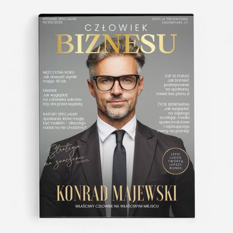Personalizowane pralinki prezent dla prezesa ekskluzywne praliny prezent biznesowy prezent dla prezesa firmy