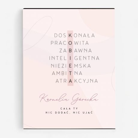 Personalizowane praliny na DZIE KOBIET czekoladki na dzie kobiet prezent na dzie kobiet