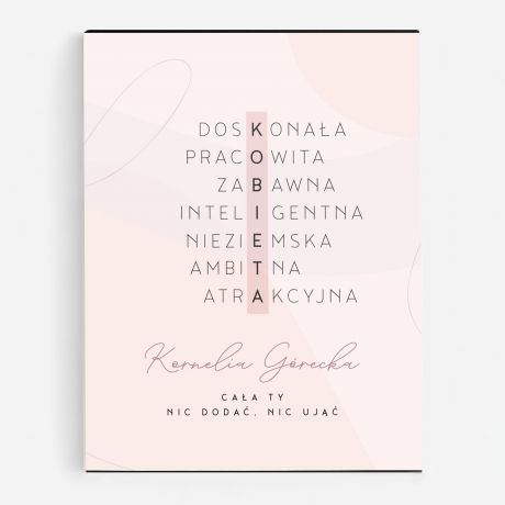 Personalizowane praliny na DZIE KOBIET czekoladki na dzie kobiet prezent na dzie kobiet
