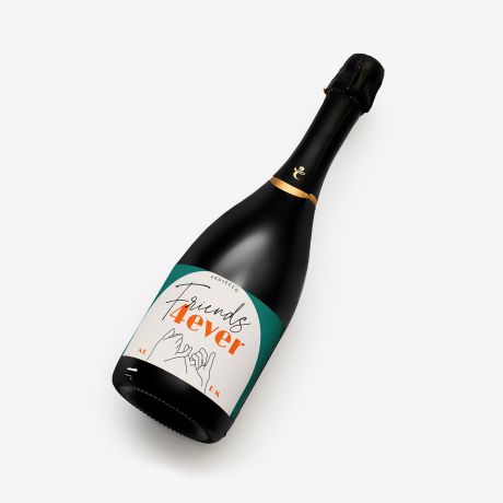 Personalizowane Prosecco PREZENT DLA PRZYJACIӣKI NA URODZINY