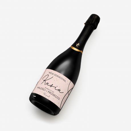 Personalizowane Prosecco PREZENT NA ROCZNIC DLA DZIEWCZYNY