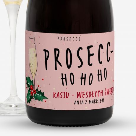 Personalizowane Prosecco PREZENT WITECZNY DLA PRZYJACIӣKI