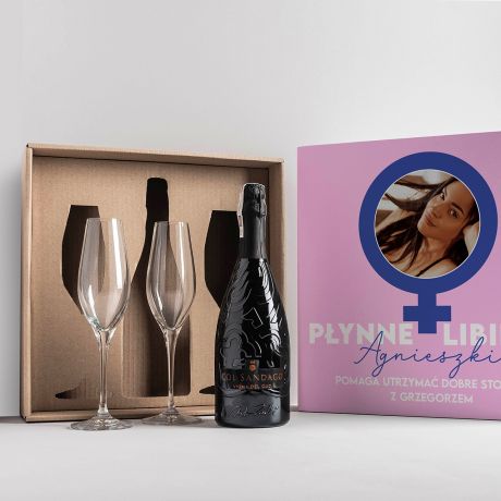 Personalizowane Prosecco PREZENT WALENTYNKOWY DLA NIEJ