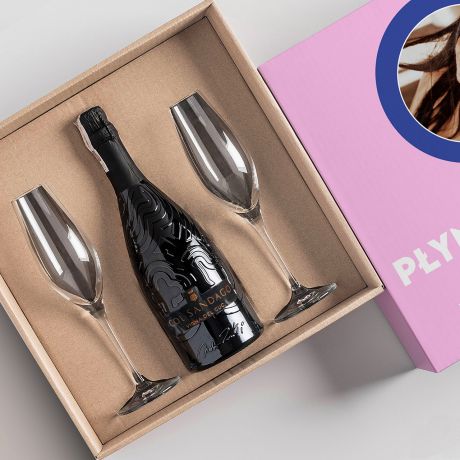 Personalizowane Prosecco PREZENT WALENTYNKOWY DLA NIEJ