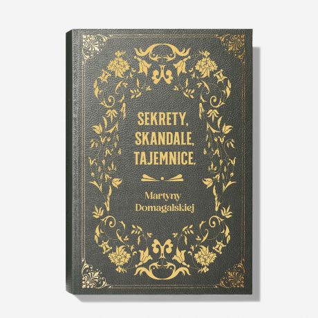 Personalizowane pudeko ksika SEKRETY elegancki prezent do domu